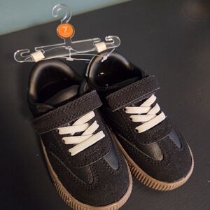 Kids Black Sneakers